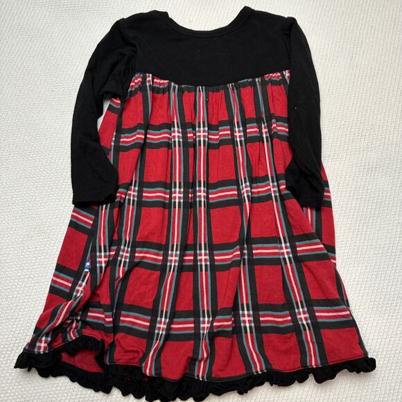 Kickee Pants Plaid Holiday Dress - Picture 2 of 4